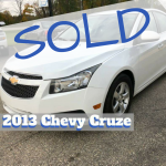 SOLD 2013 Cruze